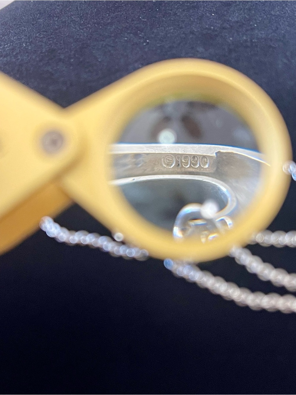 Tiffany & Co Two-Tone 925 Silver and 18K (750) Gold Bow Heart Pendant Necklace - Picture 6 of 8